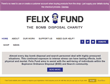 Tablet Screenshot of felixfund.org.uk